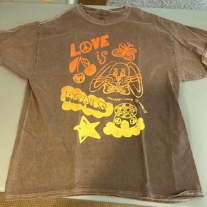 Urban outfitters brown t-shirt